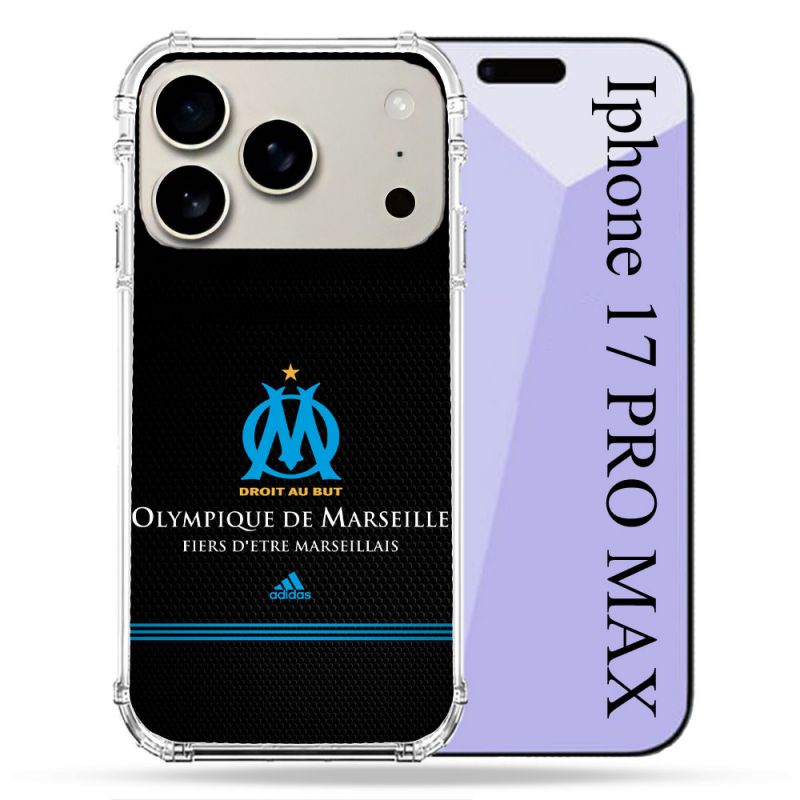 Coque Renforcée Magsafe Pour Iphone 17 Pro Max Olympique Marseille OM Fier etre Marseillais