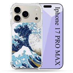 Coque Renforcée Magsafe Pour Iphone 17 Pro Max Peinture La Grande Vague