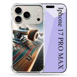 Coque Renforcée Magsafe Pour Iphone 17 Pro Max Planche Skate
