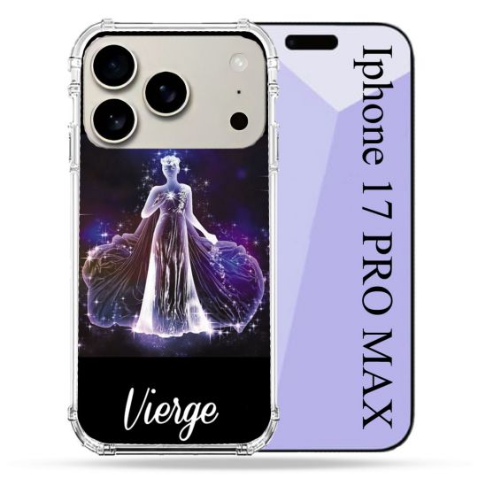 Coque Renforcée Magsafe Pour Iphone 17 Pro Max Signe Zodiaque 2 Vierge