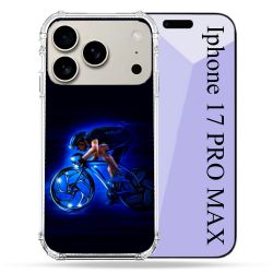Coque Renforcée Magsafe Pour Iphone 17 Pro Max Sport Cyclisme Bleu