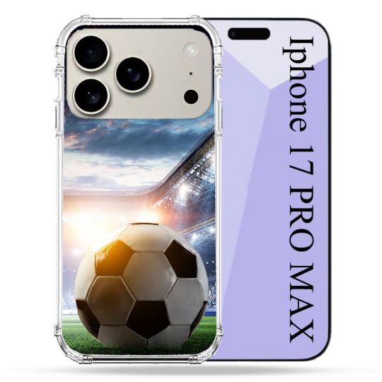 Coque Renforcée Magsafe Pour Iphone 17 Pro Max Sport Football Stade