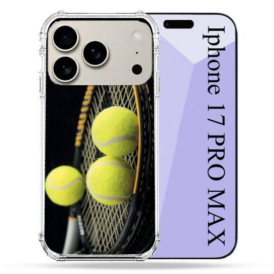Coque Renforcée Magsafe Pour Iphone 17 Pro Max Sport Tennis Balls