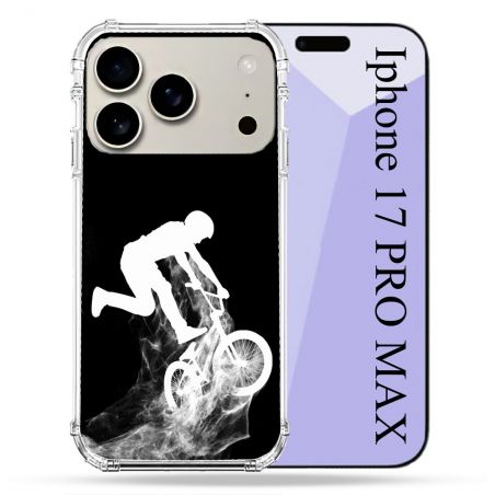 Coque Renforcée Magsafe Pour Iphone 17 Pro Max Sport VTT Noir