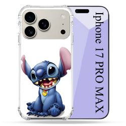 Coque Renforcée Magsafe Pour Iphone 17 Pro Max Stitch Blanc