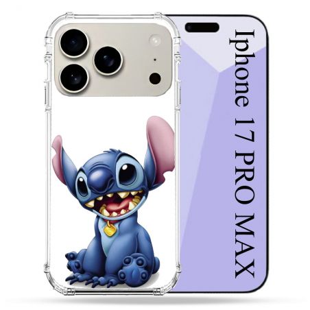 Coque Renforcée Magsafe Pour Iphone 17 Pro Max Stitch Blanc