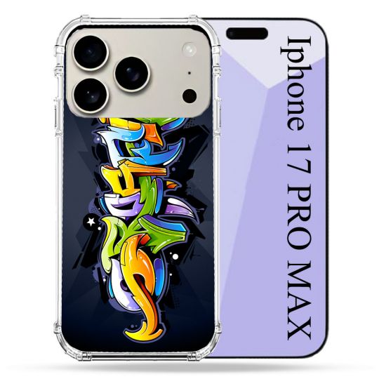 Coque Renforcée Magsafe Pour Iphone 17 Pro Max Street Art Graffiti