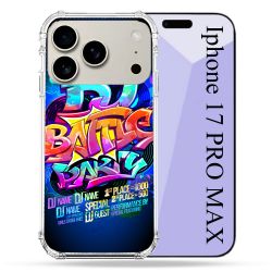 Coque Renforcée Magsafe Pour Iphone 17 Pro Max Street Art Rap