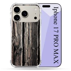 Coque Renforcée Magsafe Pour Iphone 17 Pro Max Texture Bois