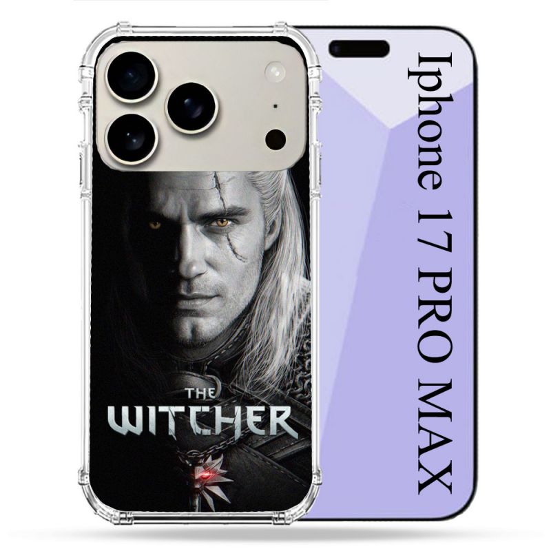 Coque Renforcée Magsafe Pour Iphone 17 Pro Max The Witcher Noir