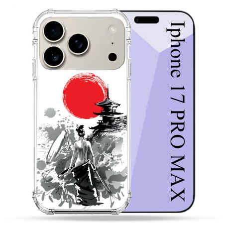 Coque Renforcée Magsafe Pour Iphone 17 Pro Max Voyage Japon Femme