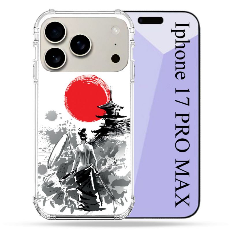 Coque Renforcée Magsafe Pour Iphone 17 Pro Max Voyage Japon Femme