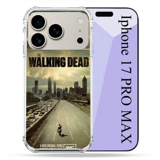 Coque Renforcée Magsafe Pour Iphone 17 Pro Max Walking Dead