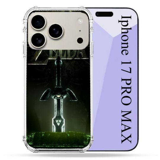 Coque Renforcée Magsafe Pour Iphone 17 Pro Max Zelda
