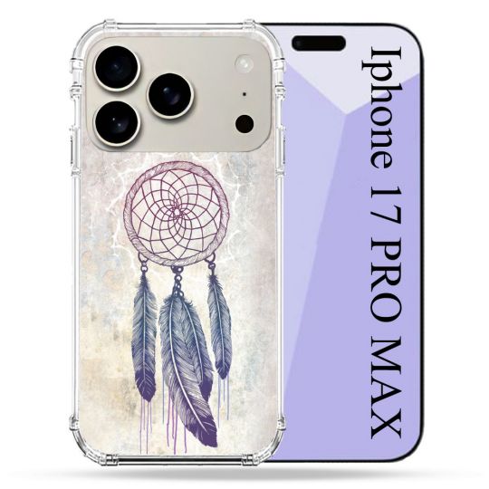 Coque Renforcée Magsafe Pour Iphone 17 Pro Max Zen Attrape Reve Blanc