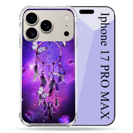 Coque Renforcée Magsafe Pour Iphone 17 Pro Max Zen Attrape Reve Papillon