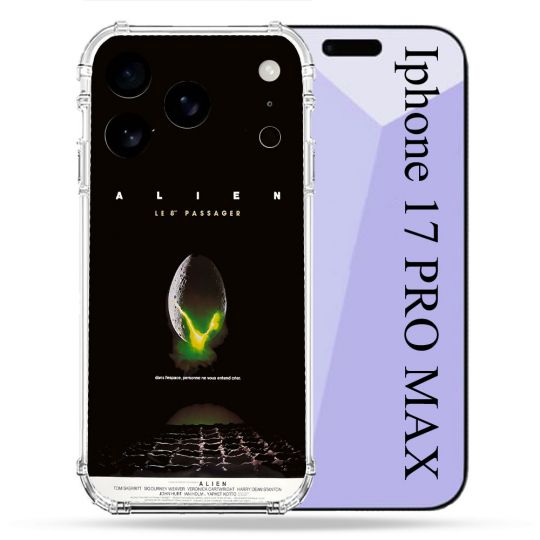 Coque Renforcée Pour Iphone 17 Pro Max Alien Affiche