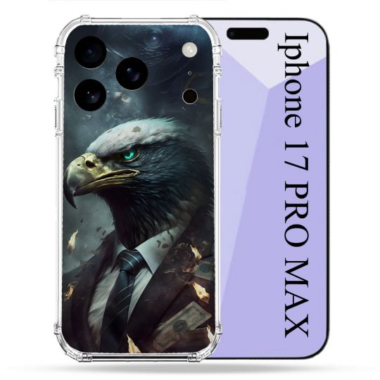 Coque Renforcée Pour Iphone 17 Pro Max Animal Aigle Business