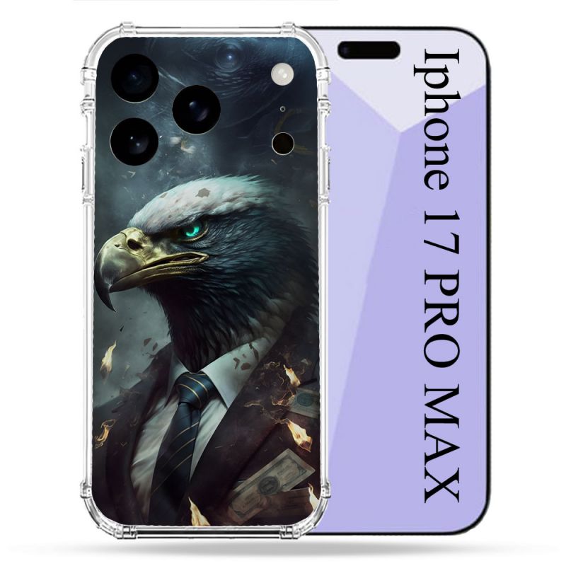 Coque Renforcée Pour Iphone 17 Pro Max Animal Aigle Business
