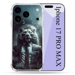 Coque Renforcée Pour Iphone 17 Pro Max Animal Lion Business