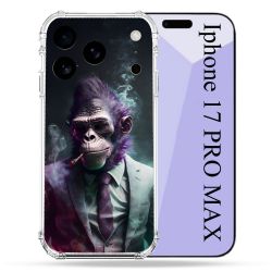 Coque Renforcée Pour Iphone 17 Pro Max Animal Singe Business