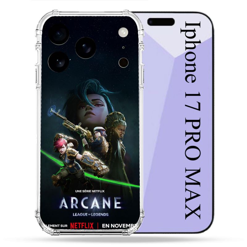 Coque Renforcée Pour Iphone 17 Pro Max Arcane Affiche