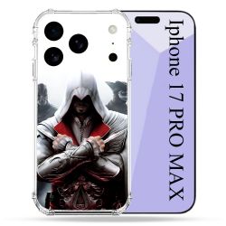 Coque Renforcée Pour Iphone 17 Pro Max Assassin Creed Mask