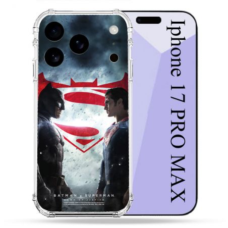 Coque Renforcée Pour Iphone 17 Pro Max Batman VS Superman