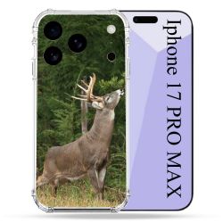 Coque Renforcée Pour Iphone 17 Pro Max Chasse Cerf