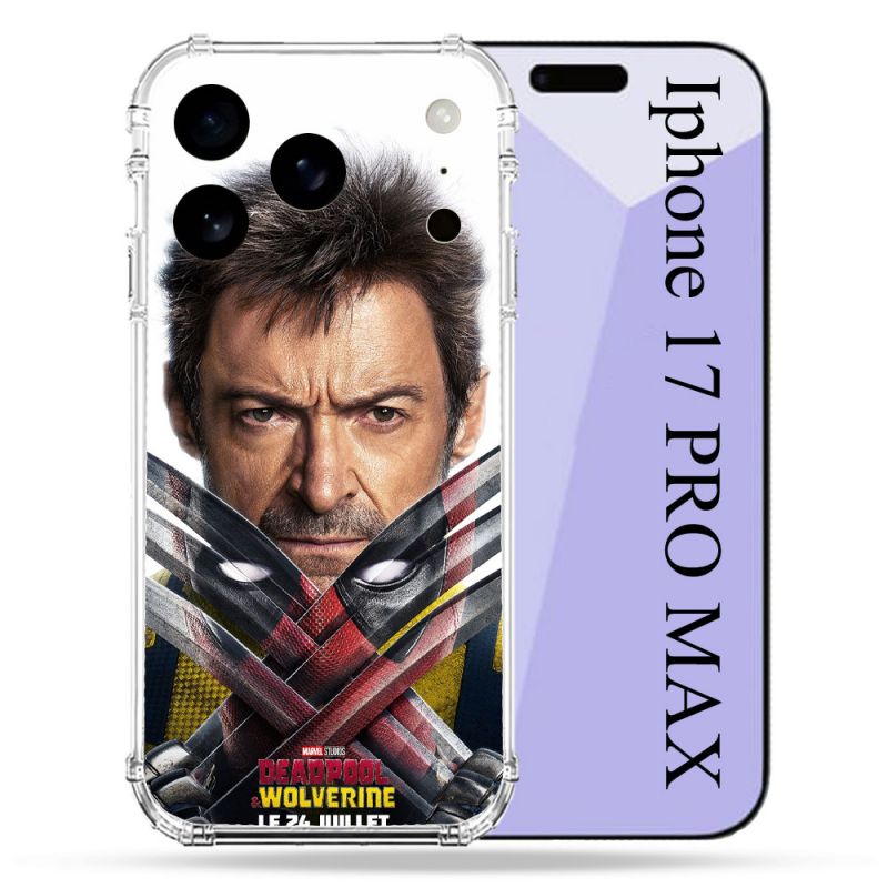 Coque Renforcée Pour Iphone 17 Pro Max Deadpool Affiche