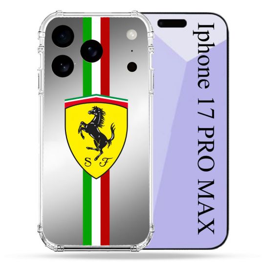 Coque Renforcée Pour Iphone 17 Pro Max Ferrari Ligne