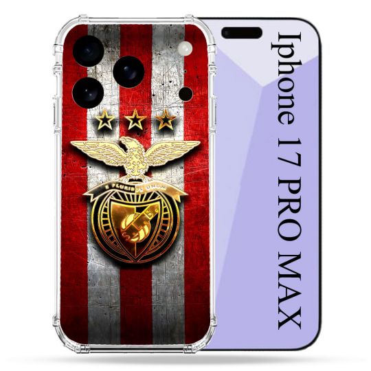 Coque Renforcée Pour Iphone 17 Pro Max Foot Benfica