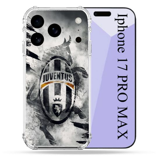 Coque Renforcée Pour Iphone 17 Pro Max Foot Juventus Turin