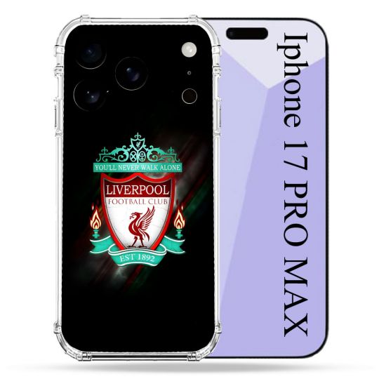 Coque Renforcée Pour Iphone 17 Pro Max Foot Liverpool