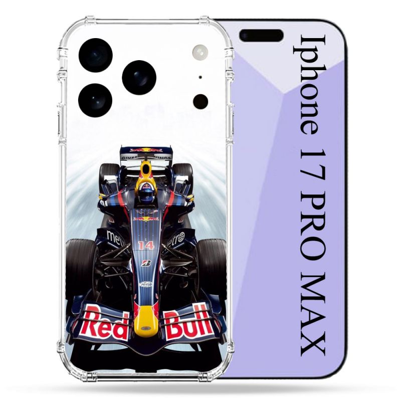 Coque Renforcée Pour Iphone 17 Pro Max Formule 1 F1 Red Bull