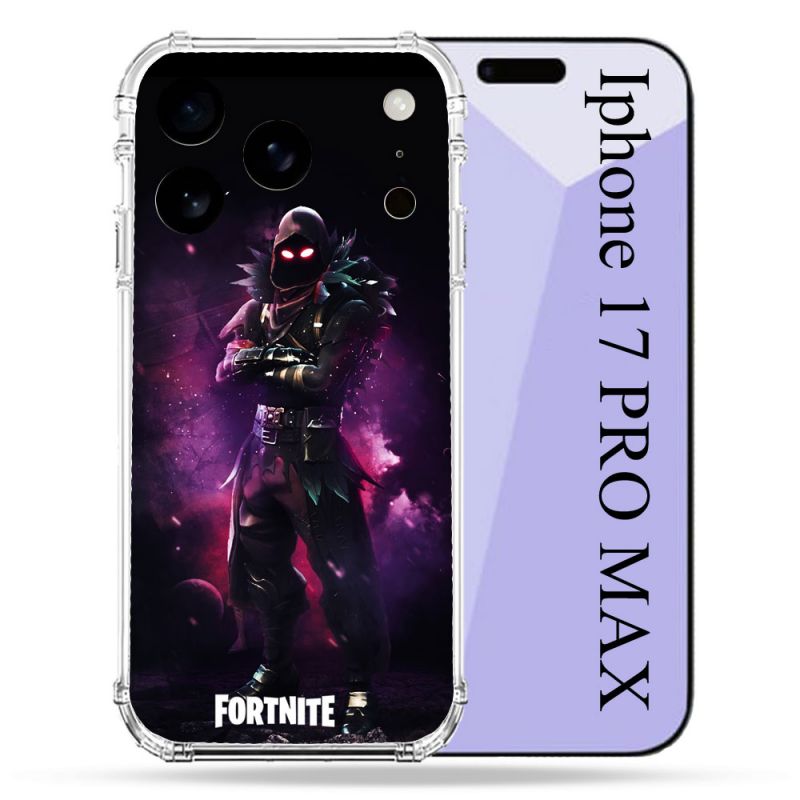 Coque Renforcée Pour Iphone 17 Pro Max Fortnite Raven