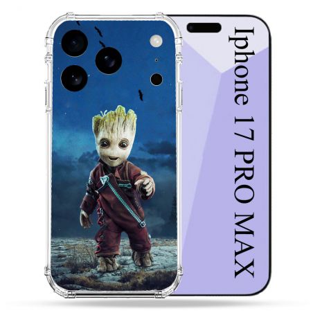 Coque Renforcée Pour Iphone 17 Pro Max Groot Bleu