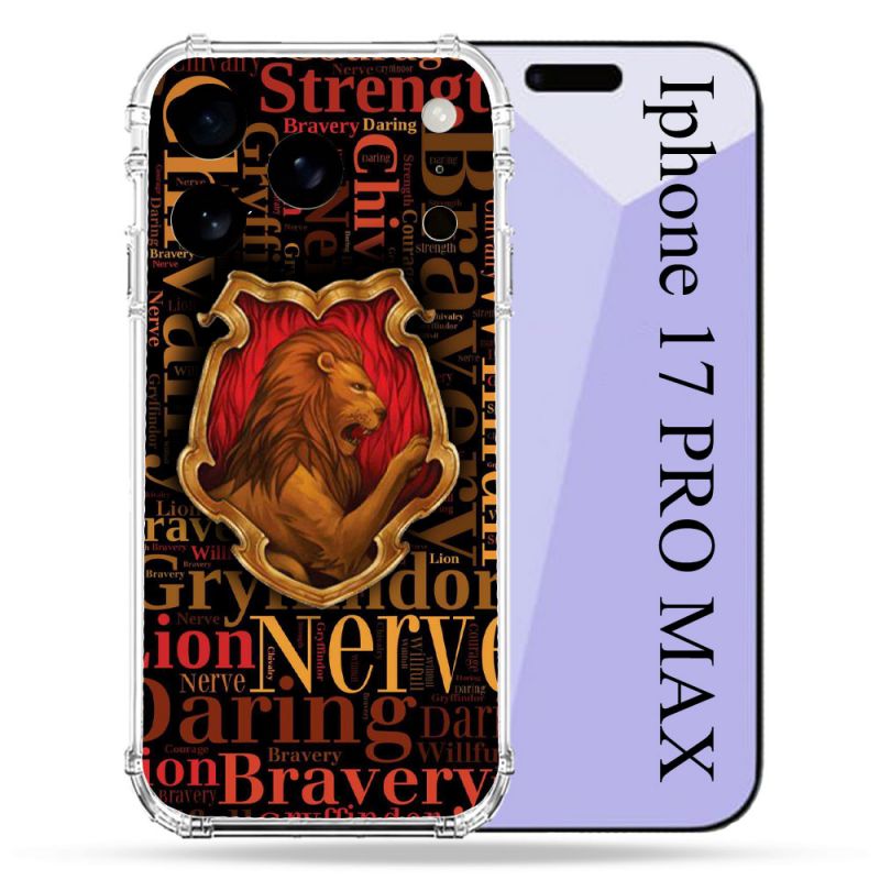 Coque Renforcée Pour Iphone 17 Pro Max Harry Potter Griffondor