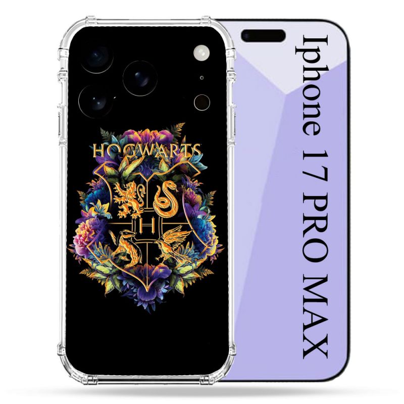 Coque Renforcée Pour Iphone 17 Pro Max Harry Potter Hogwarts