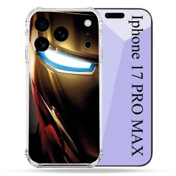 Coque Renforcée Pour Iphone 17 Pro Max Iron Man Casque