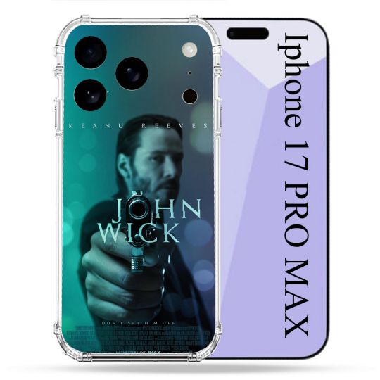 Coque Renforcée Pour Iphone 17 Pro Max John Wick