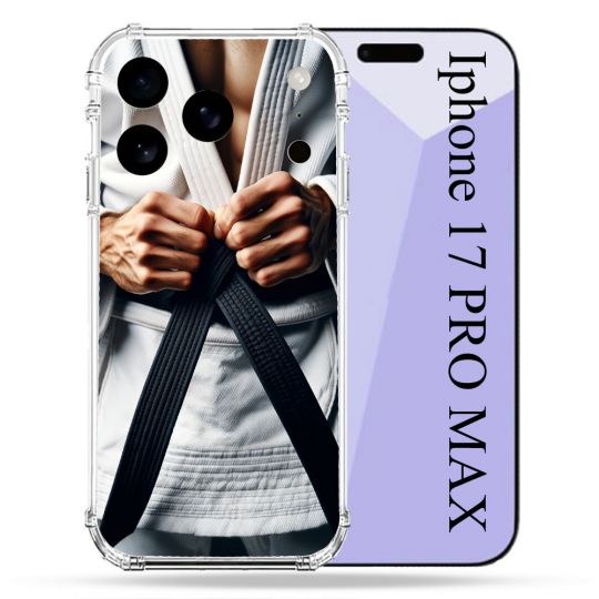 Coque Renforcée Pour Iphone 17 Pro Max Kimono Ceinture