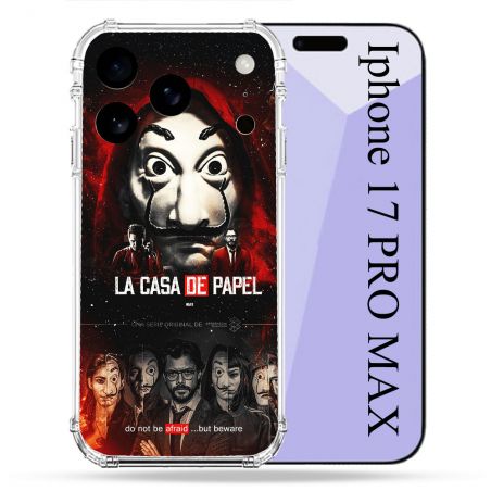 Coque Renforcée Pour Iphone 17 Pro Max La Casa De Papel