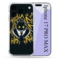 Coque Renforcée Pour Iphone 17 Pro Max Manga Assassination Classroom Kuro Noir
