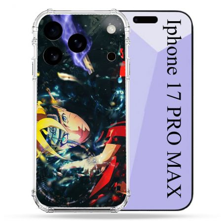 Coque Renforcée Pour Iphone 17 Pro Max Manga Boruto Eclair