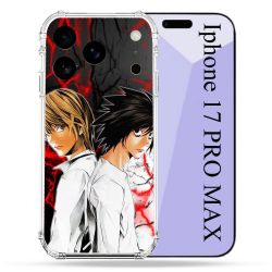 Coque Renforcée Pour Iphone 17 Pro Max Manga Death Note Duo