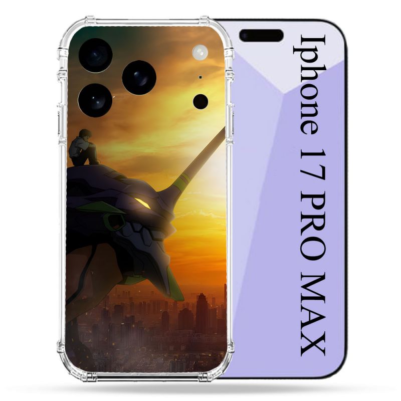 Coque Renforcée Pour Iphone 17 Pro Max Manga Evangelion
