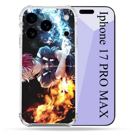 Coque Renforcée Pour Iphone 17 Pro Max Manga My Hero Academia Shoto
