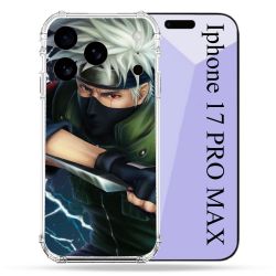 Coque Renforcée Pour Iphone 17 Pro Max Manga Naruto Kakashi Dark