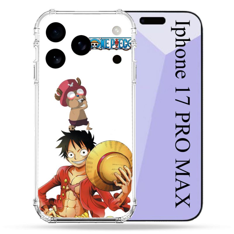 Coque Renforcée Pour Iphone 17 Pro Max Manga One Piece Chopper